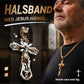✨🔥 KÖP 2 - FÅ 1 GRATIS! ⏳ Sankt Jesus-hänge - Elegant design i rostfritt stål, symbol för tro och skydd, perfekt som present 📿✨