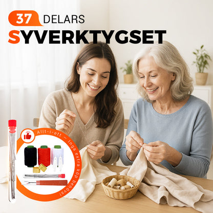 🤩Prisvärda verktyg👉🏻🧵🪡37PCS syverktygssats