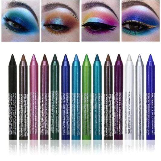 🔥Kup 1 i otrzymaj 1 gratis🔥Wodoodporny kolorowy żelowy eyeliner w kredce