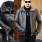 🎁[Perfect Gift]  Men's Waterproof Winter PU Leather Jacket 🌧️🧥: A Lifetime of Warmth for Seniors! ❄️✨