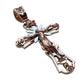 ✨🔥 KÖP 2 - FÅ 1 GRATIS! ⏳ Sankt Jesus-hänge - Elegant design i rostfritt stål, symbol för tro och skydd, perfekt som present 📿✨