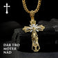 ✨🔥 KÖP 2 - FÅ 1 GRATIS! ⏳ Sankt Jesus-hänge - Elegant design i rostfritt stål, symbol för tro och skydd, perfekt som present 📿✨