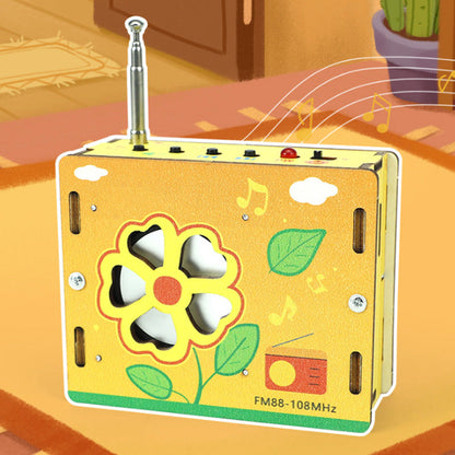 🔥🎅Pedagogisk DIY Miniradio för Barn