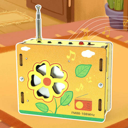 🔥🎅Pedagogisk DIY Miniradio för Barn