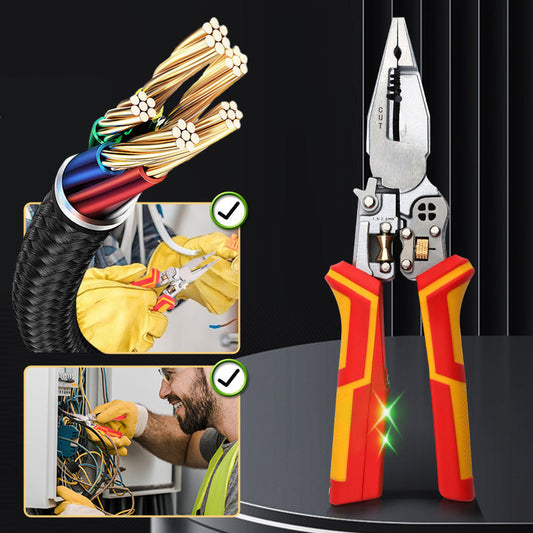 🔥2025 HOT SALE🔥 New🔥8-In-1 Wire Stripper with Voltage Tester🚀