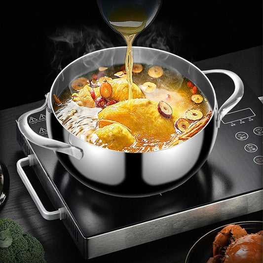 🔥HOT SALE 48% OFF🔥 Stainless Steel Stock Pot With Lid