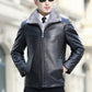 🎁[Perfect Gift]  Men's Waterproof Winter PU Leather Jacket 🌧️🧥: A Lifetime of Warmth for Seniors! ❄️✨