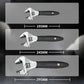 💥Multifunctional Wide Jaw Ratchet Adjustable Wrench