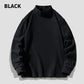 Soft Warm Non-Pilling Mockneck Solid Color Top