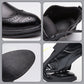 Men's Lace-Up Carved Wingtip Brogue Boots