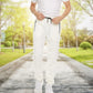 Casual Soft Solid Color Drawstring Pants