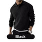 Men's Fashion Lapel Knitted Sweater