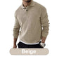 Men's Fashion Lapel Knitted Sweater