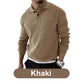 Men's Fashion Lapel Knitted Sweater