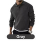 Men's Fashion Lapel Knitted Sweater