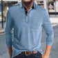 Men's Long Sleeve Lapel Shirt for Autumn & Winter