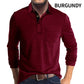 Men's Long Sleeve Lapel Shirt for Autumn & Winter