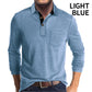 Men's Long Sleeve Lapel Shirt for Autumn & Winter