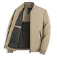 Men’s Trendy Warm Winter Jacket with Zipped Pocket
