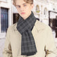 Men's Classic Warm Soft Plaid Scarf