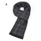 Men's Classic Warm Soft Plaid Scarf