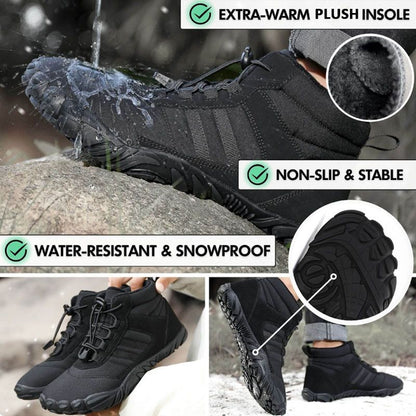 Non-slip & Waterproof Winter Barefoot Shoes (Unisex)