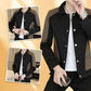 Stylish Lapel Snap Jacket with Pockets