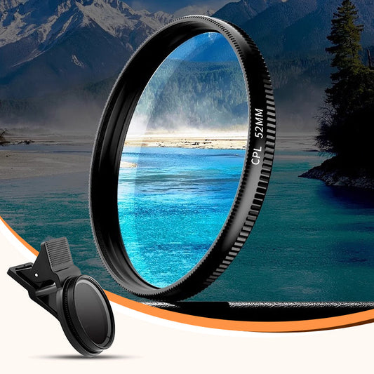 🔥Ultra Slim Circular Polarizing Filter with Clamp