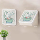 Punch-Free Waterproof Folding Bathroom Mural Organizer