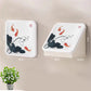Punch-Free Waterproof Folding Bathroom Mural Organizer