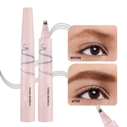 🔥Summer Sale🔥Waterproof Four-Prong Brow Pencil