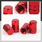 Hexagonal Automobile Universal Aluminum Alloy Tire Valve Cap