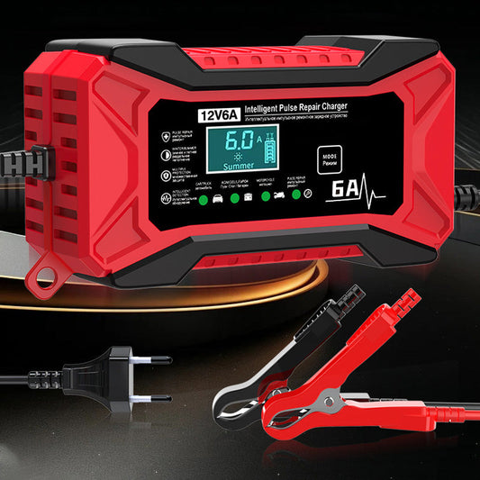 🔥Siste dag av det tidsbegrensede 50 %-salget!🛵🔋Smart batterilader for bil og motorsykkel