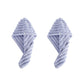 Hair Drying Towel Cap with Button
