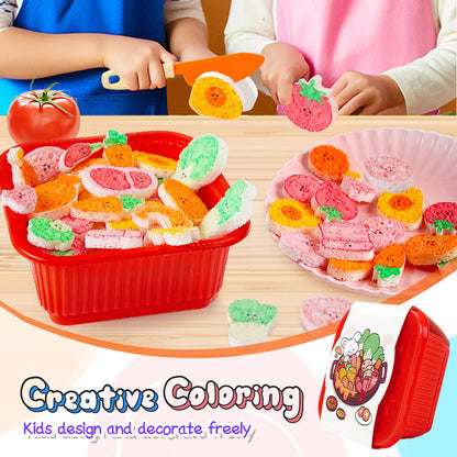 🎅Roligt DIY-kit för fluffiga skumgummibollar