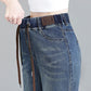 (🔥Hot Sale-50% rabatt) Kvinnors högmidjade rakben-jeans