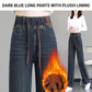 (🔥Hot Sale-50% rabatt) Kvinnors högmidjade rakben-jeans