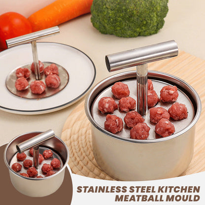 🍽️Kitchen Stainless Steel Meatball Mould