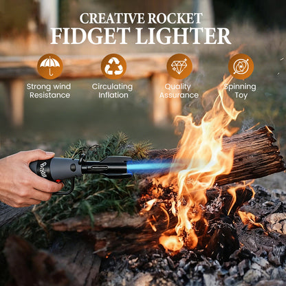 Creative Rocket Fidget Lighter