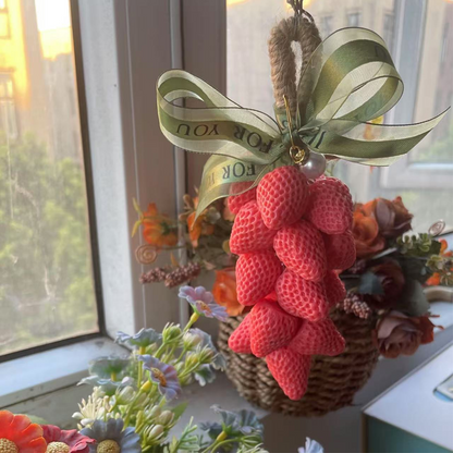 ⏳Begränsad tid 42 % rabatt⏰Hantverksmässig jordgubbs-/druvklase-tvål🍓🍇🧼