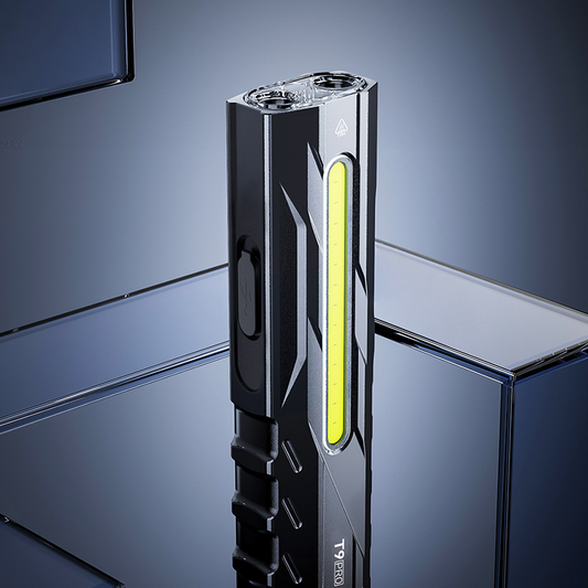 Magnetisk multifunktions-LED-ficklampa