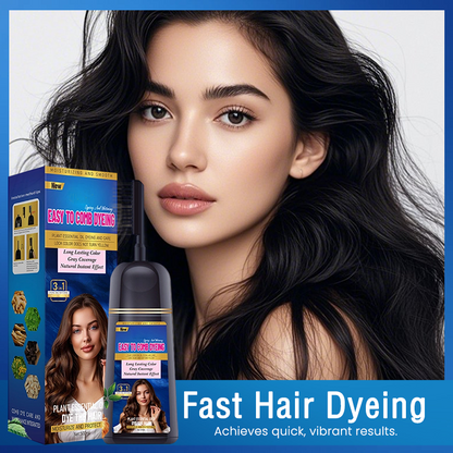 🔥50 % rabatt så länge lagret räcker!🎉3-i-1 hårfärg med kam