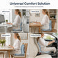 💺 Ergonomiczna poduszka do siedzenia z podparciem lędźwiowym – wygodna i miękka